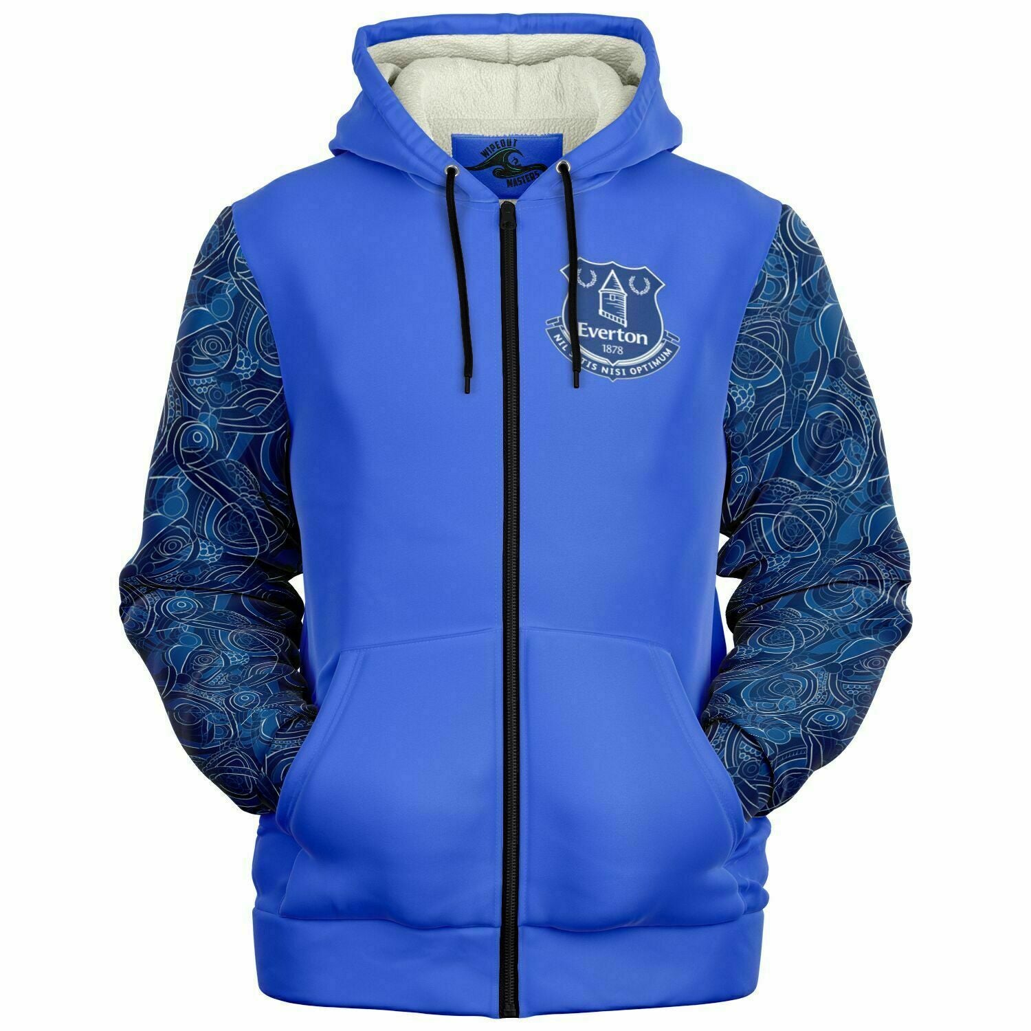 Everton Microfleece Ziphoodie - AOP