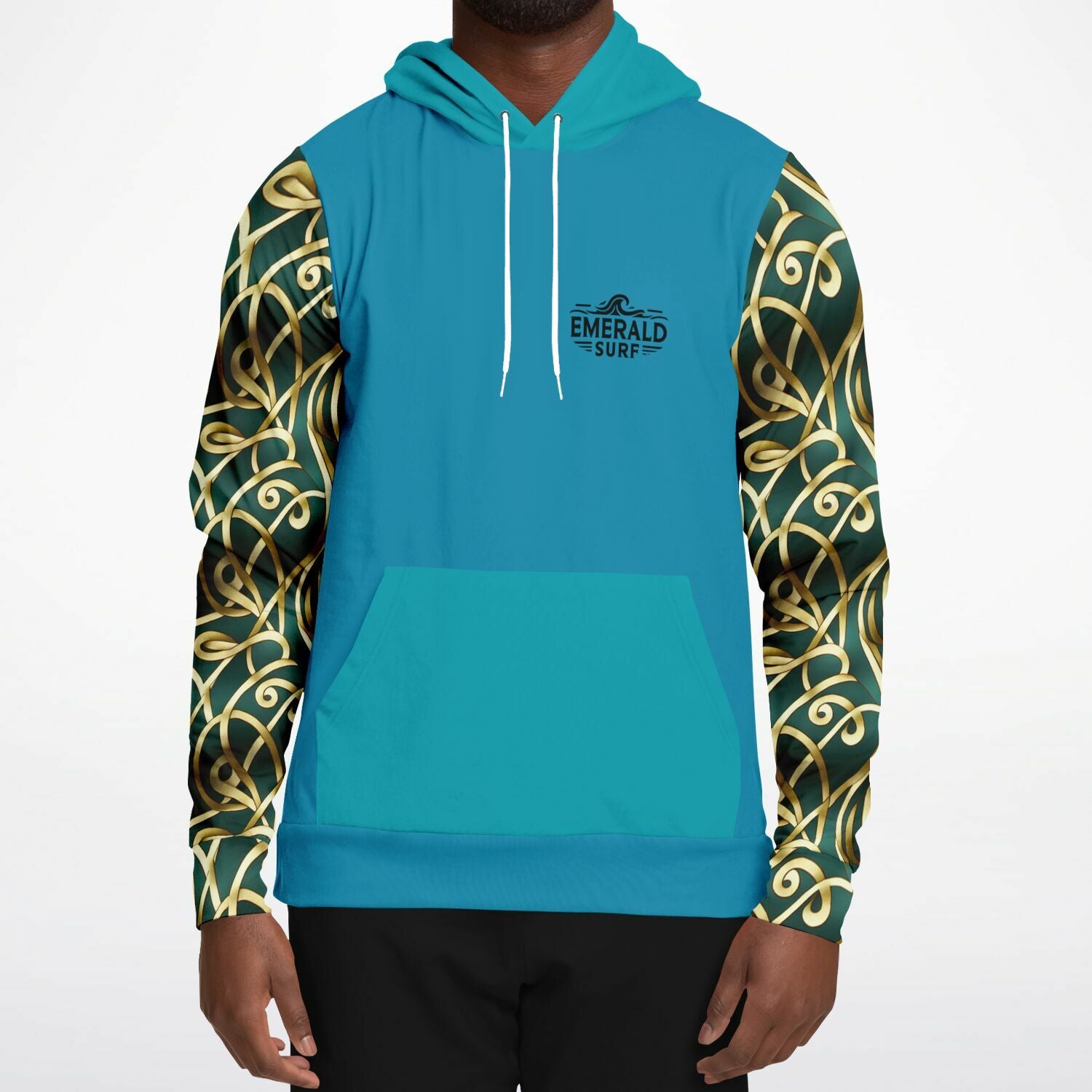 Celtic Surf Hoodie Catch Waves in Style