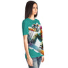 Womens Snowboard T-Shirt