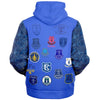 Everton Microfleece Ziphoodie - AOP