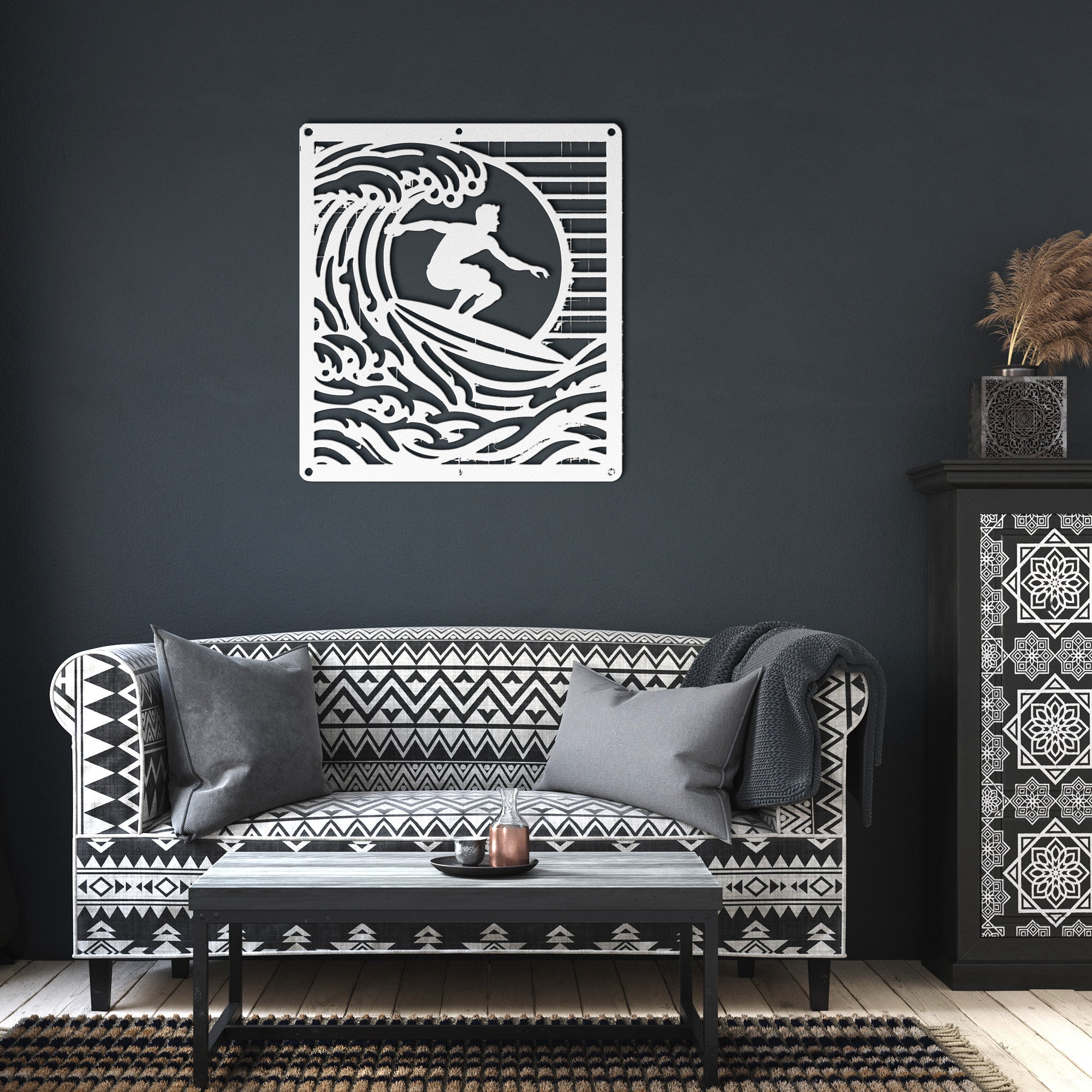 Eternal Wave - Durable Surf-Themed Metal Sign