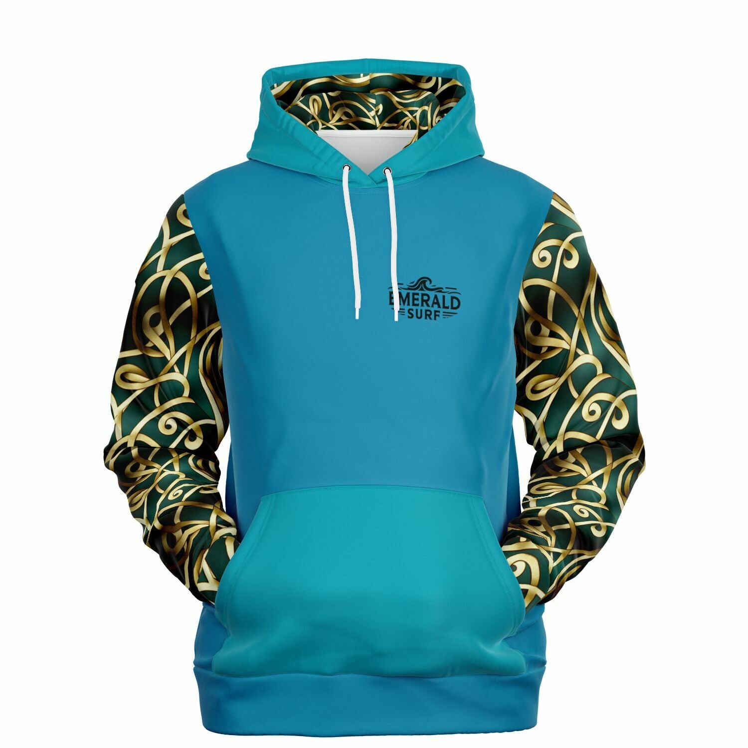 Celtic Surf Hoodie Catch Waves in Style