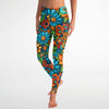 Vibrant Serenity High-Performance Yoga Leggings