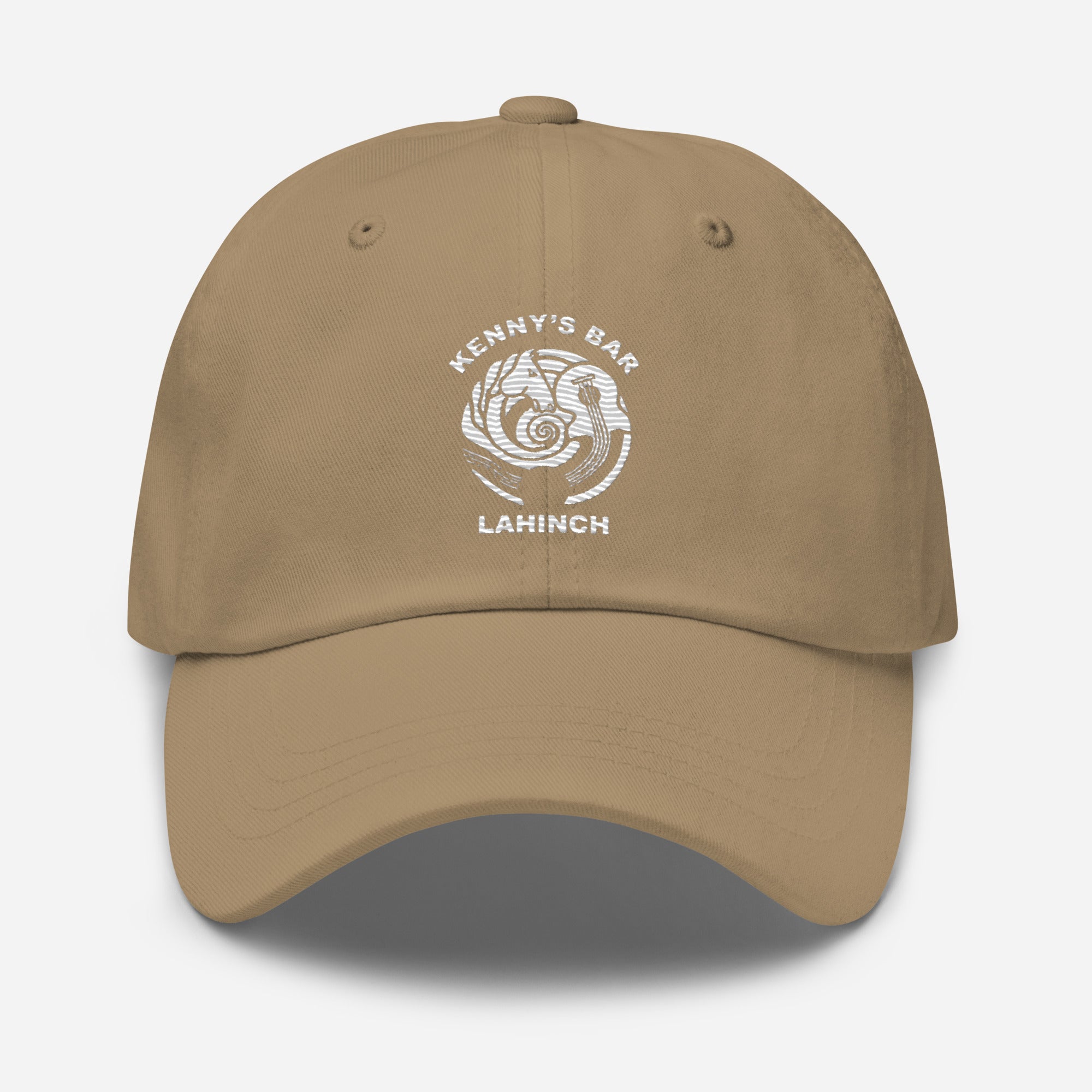 White horse Dad hat