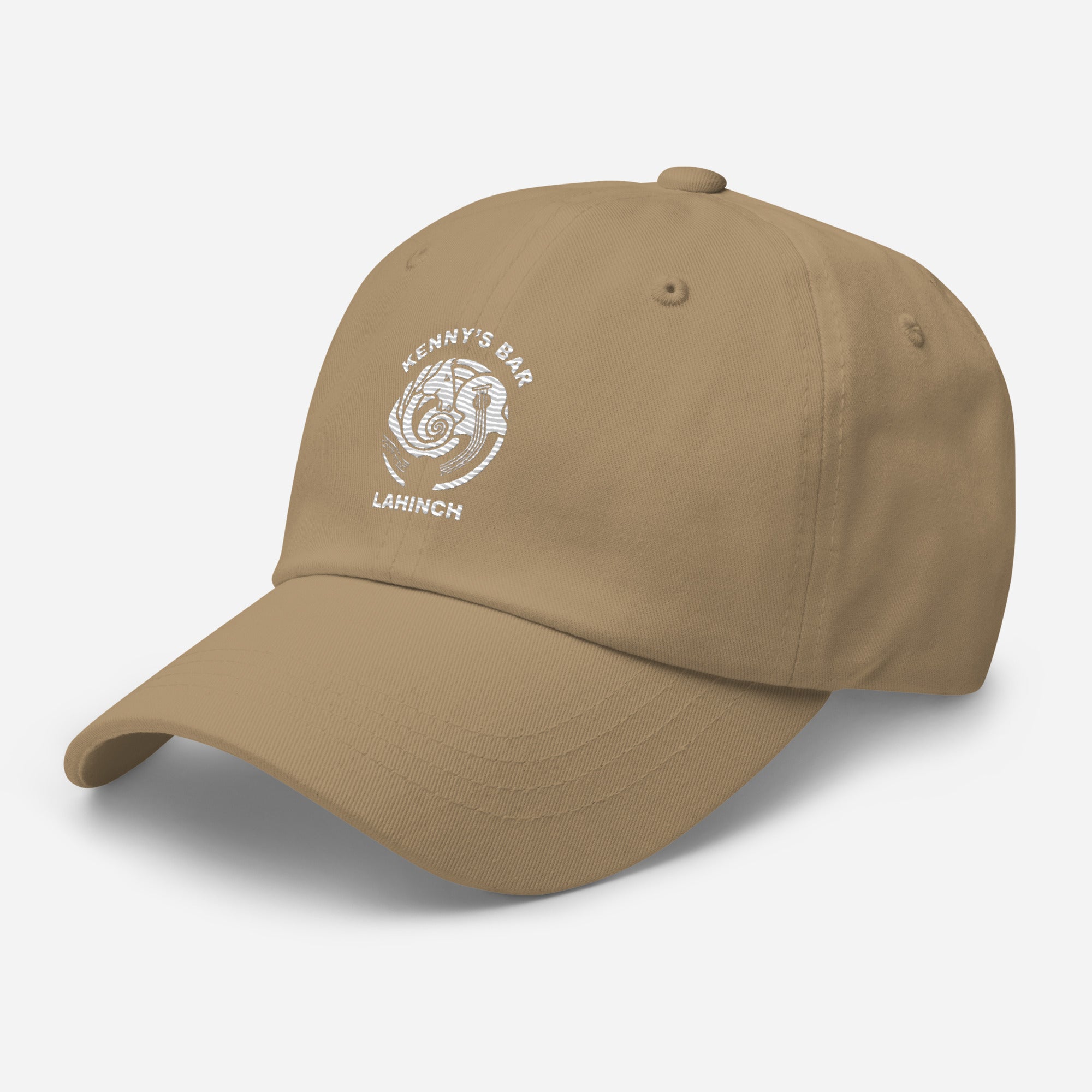 White horse Dad hat