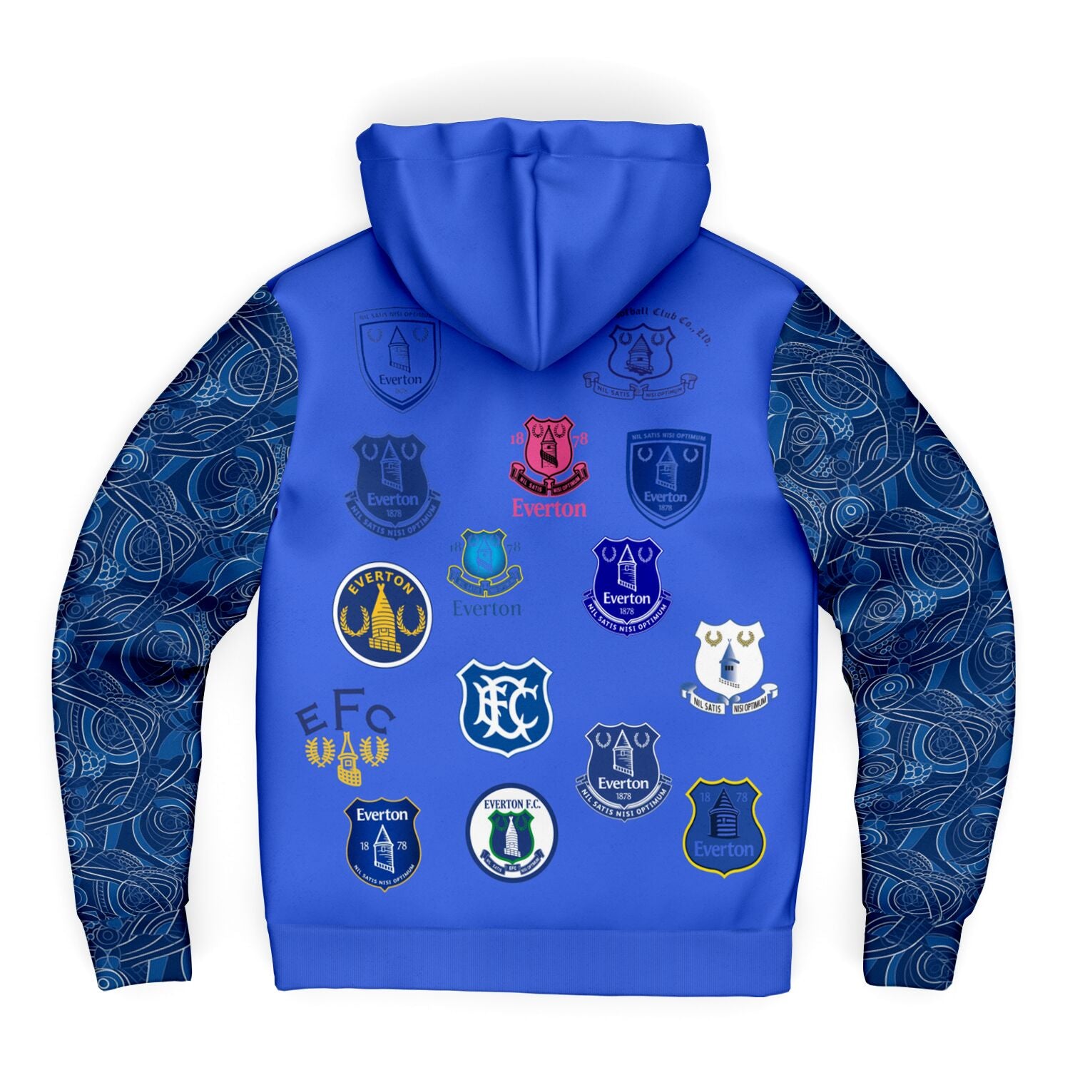 Everton Microfleece Ziphoodie - AOP