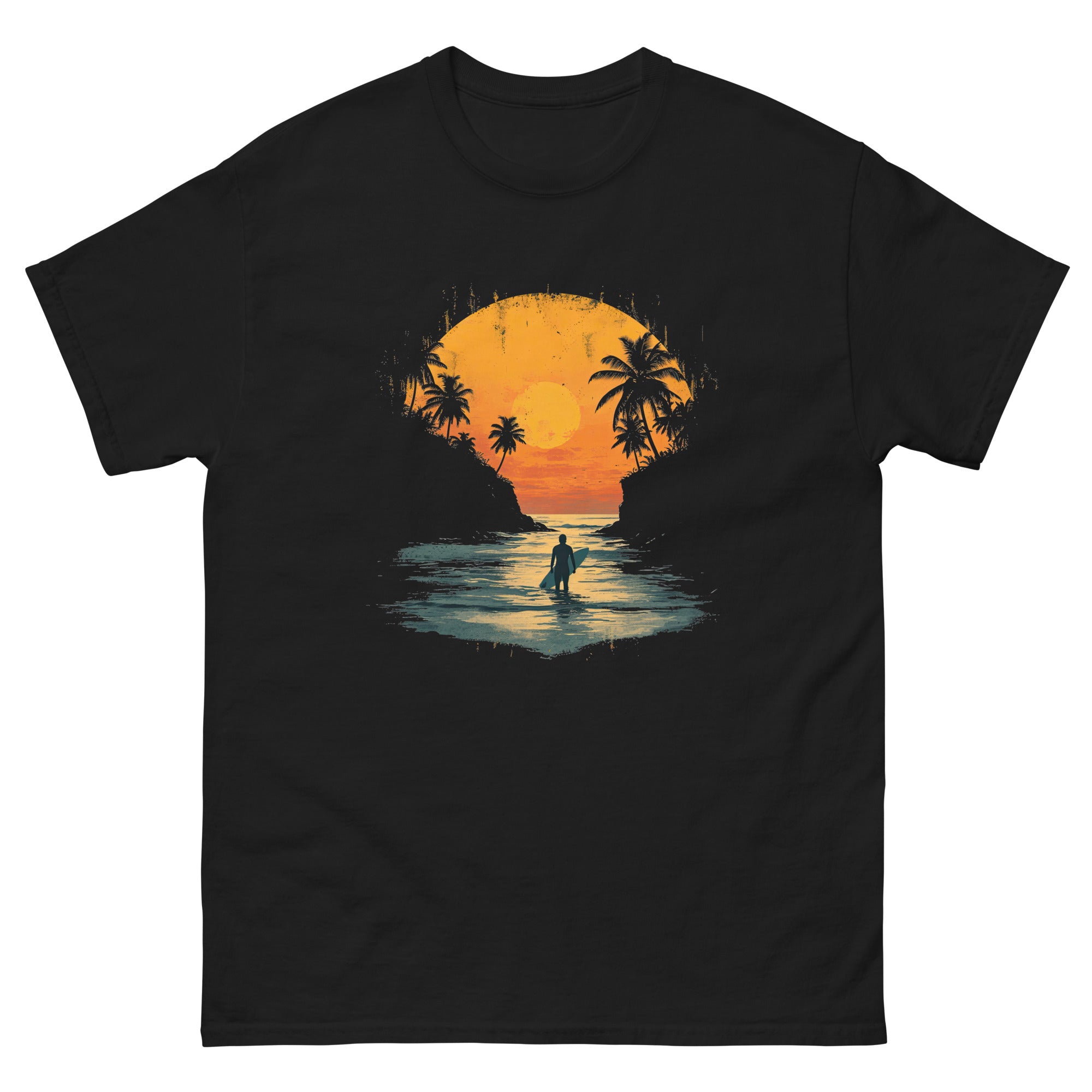 Sundown Surfer Classic Cotton Tee