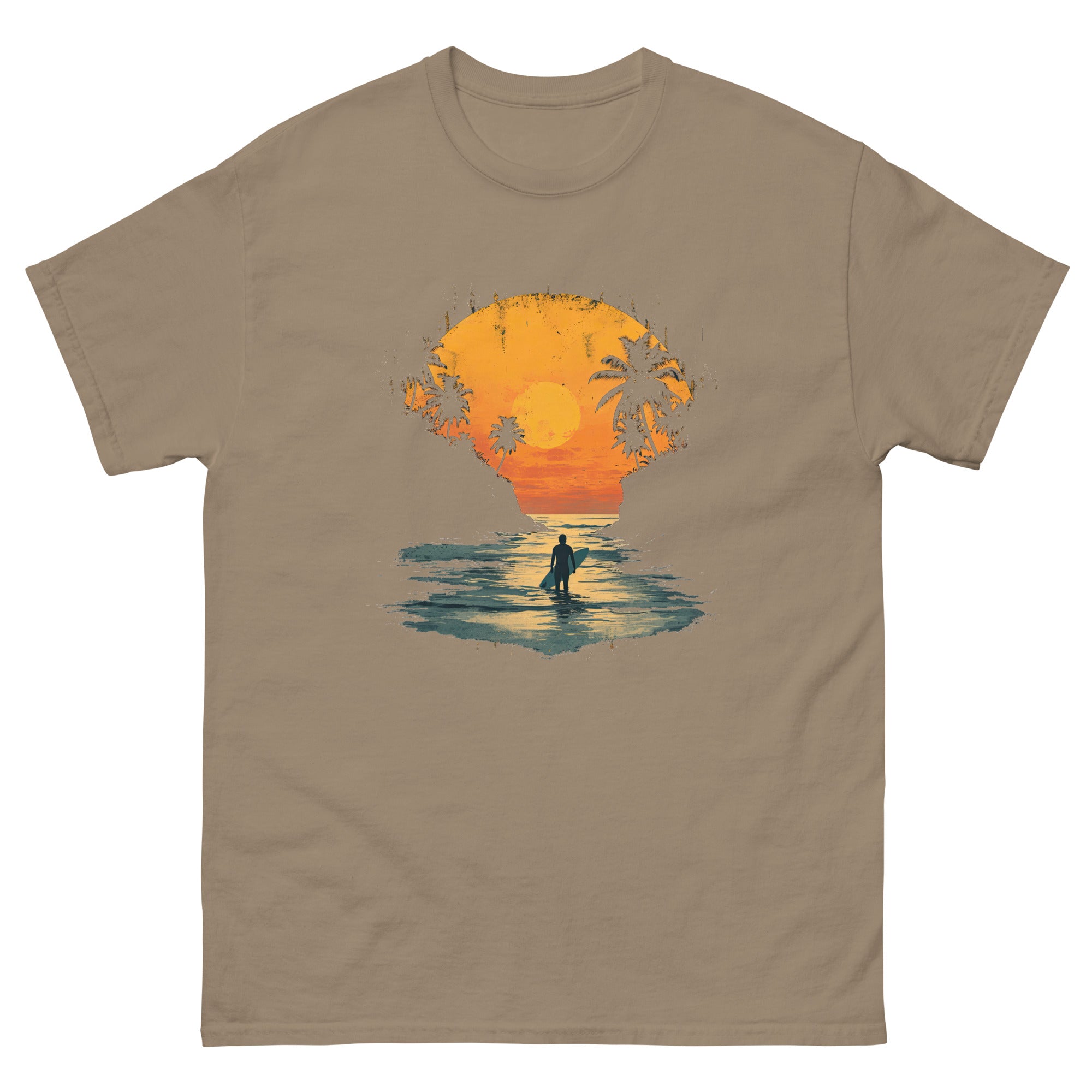 Sundown Surfer Classic Cotton Tee