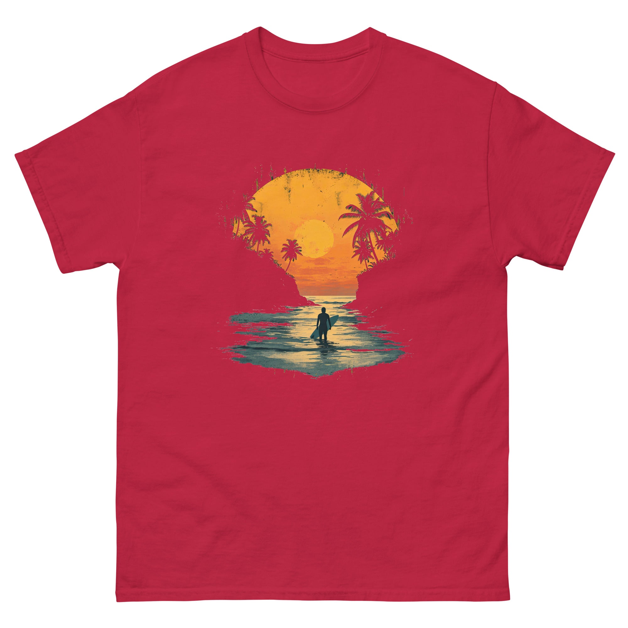 Sundown Surfer Classic Cotton Tee