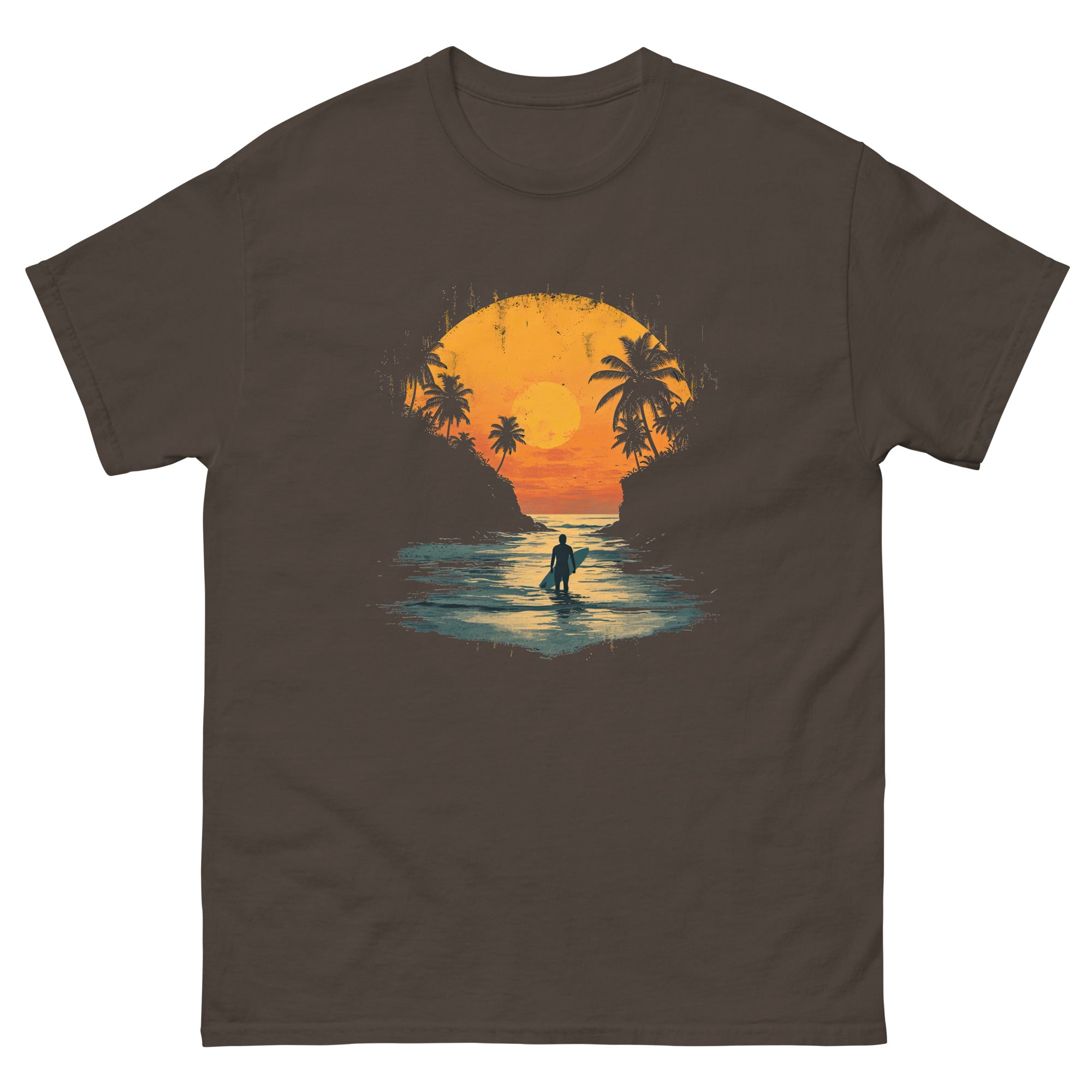 Sundown Surfer Classic Cotton Tee