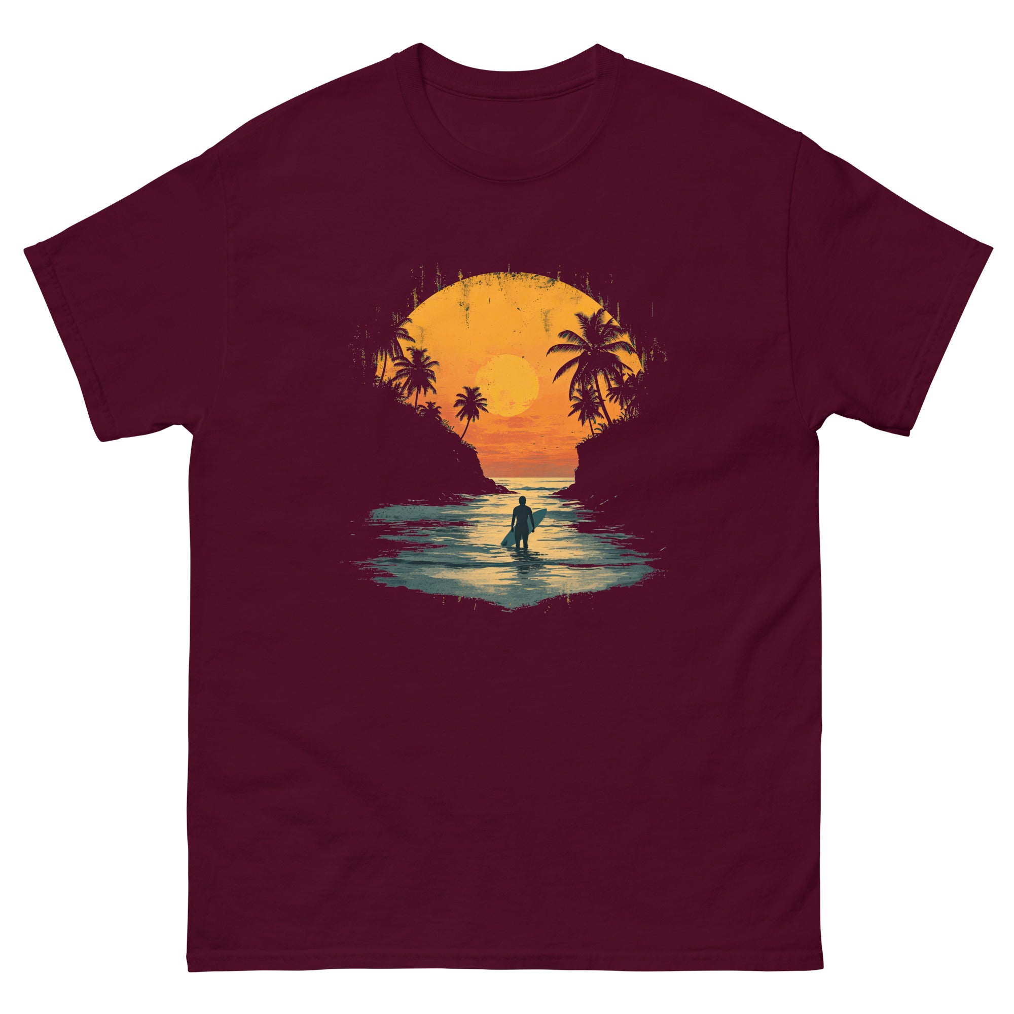 Sundown Surfer Classic Cotton Tee