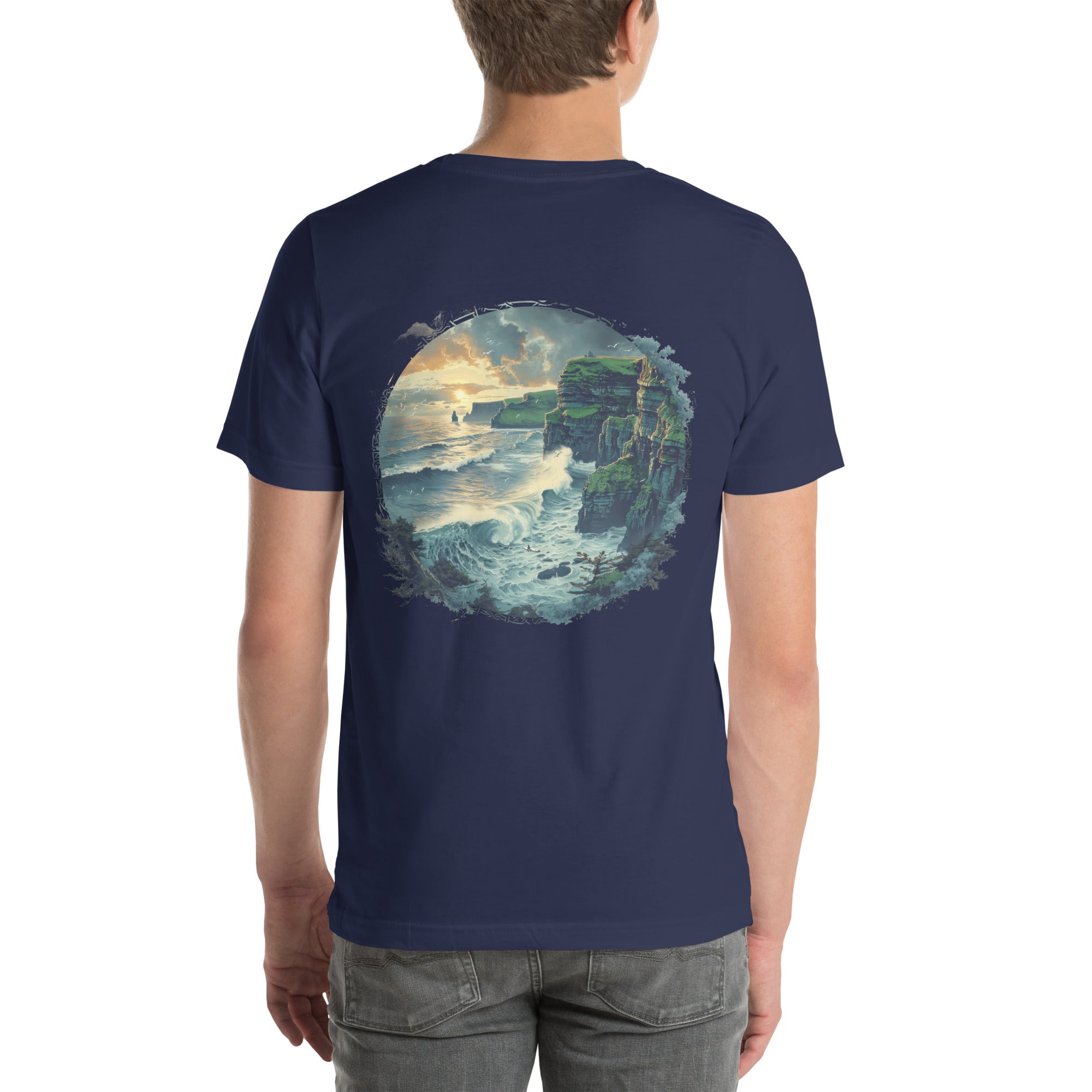 Surf Cliffs of Moher  t-shirt