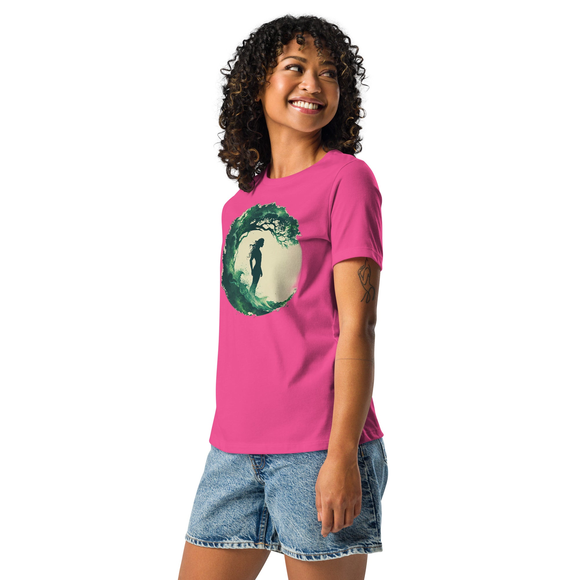 Nature's Embrace Women's Premium Cotton Tee