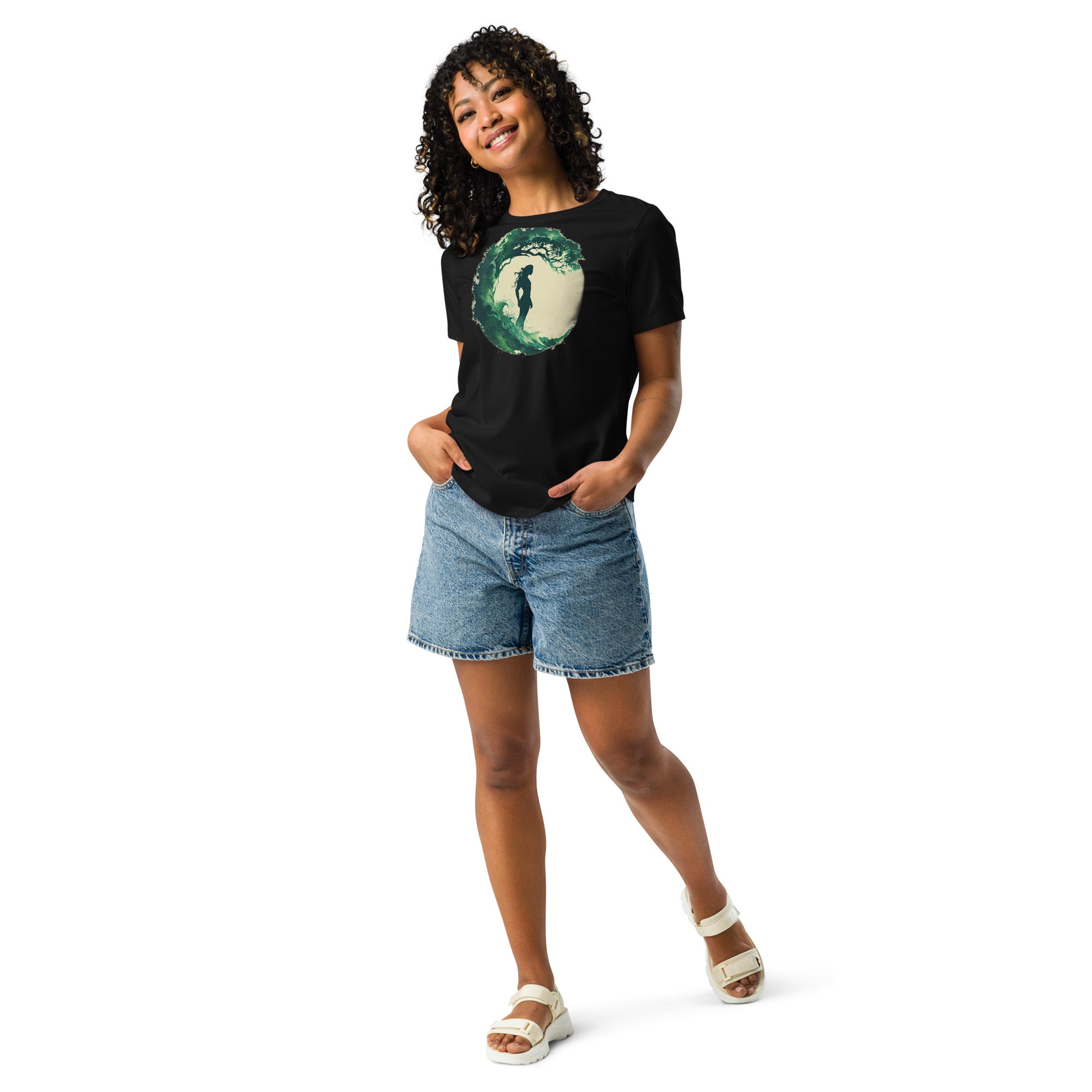 Nature's Embrace Women's Premium Cotton Tee