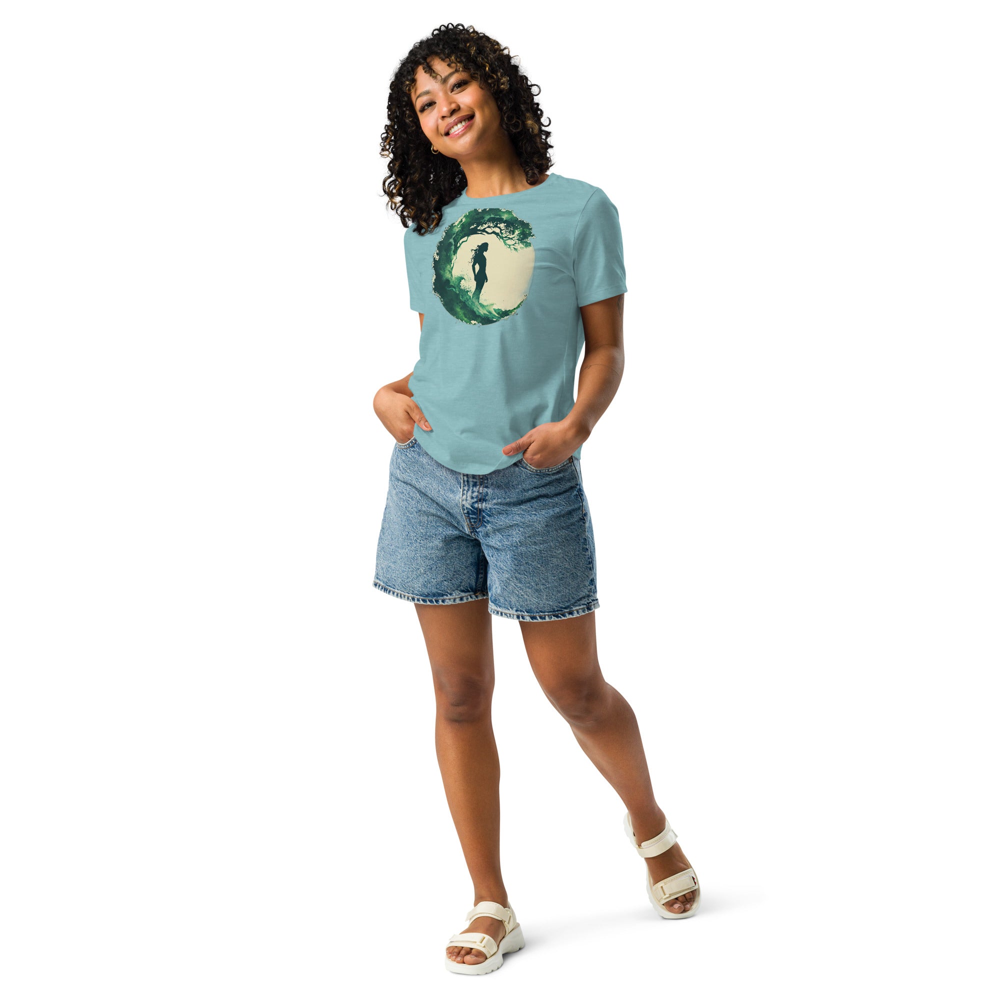 Nature's Embrace Women's Premium Cotton Tee