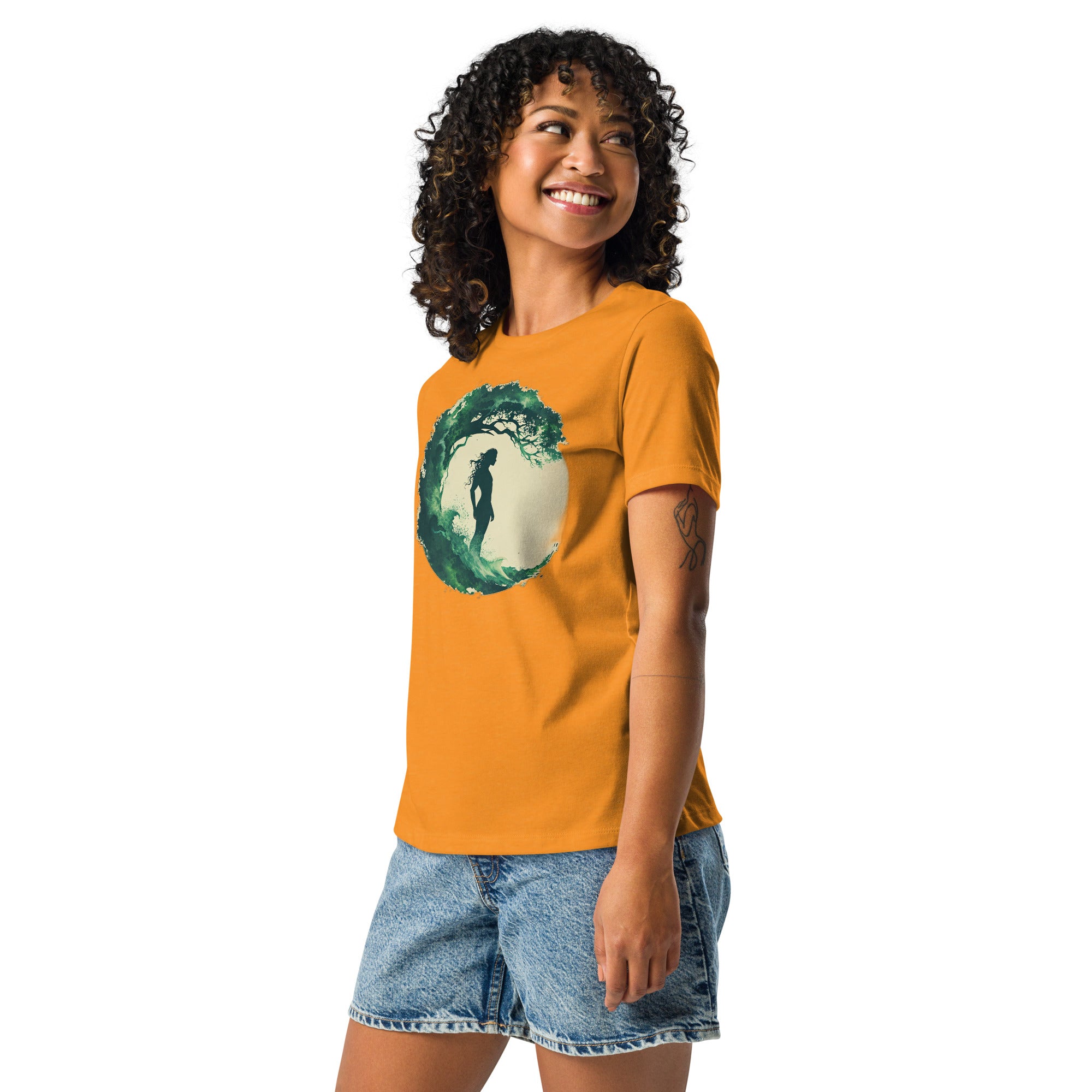 Nature's Embrace Women's Premium Cotton Tee