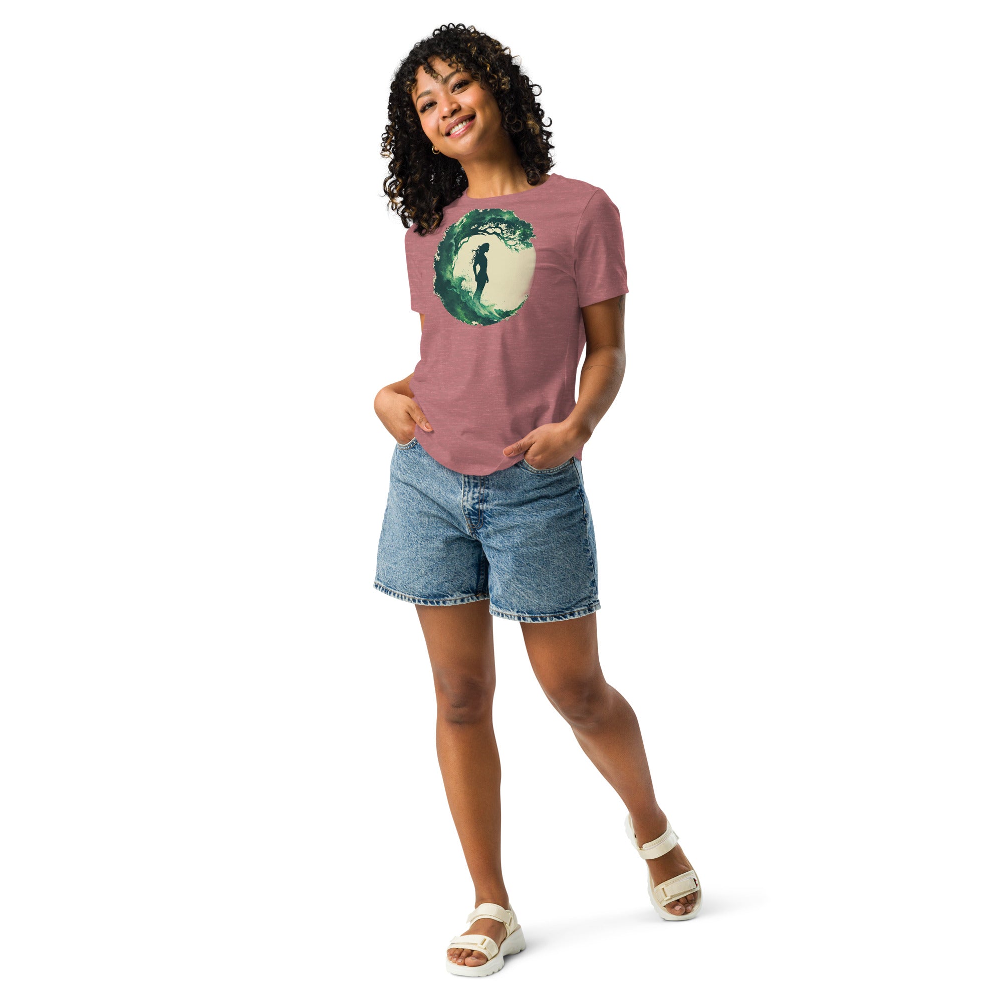 Nature's Embrace Women's Premium Cotton Tee