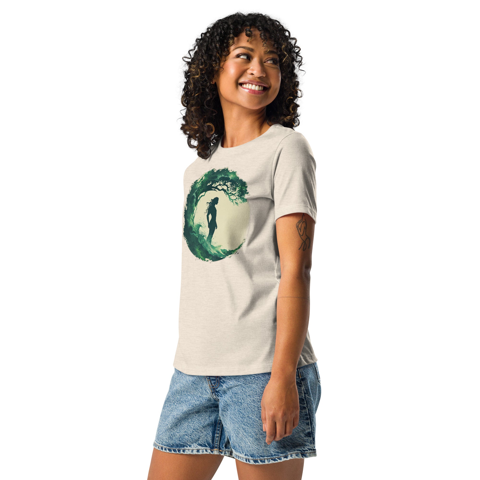 Nature's Embrace Women's Premium Cotton Tee