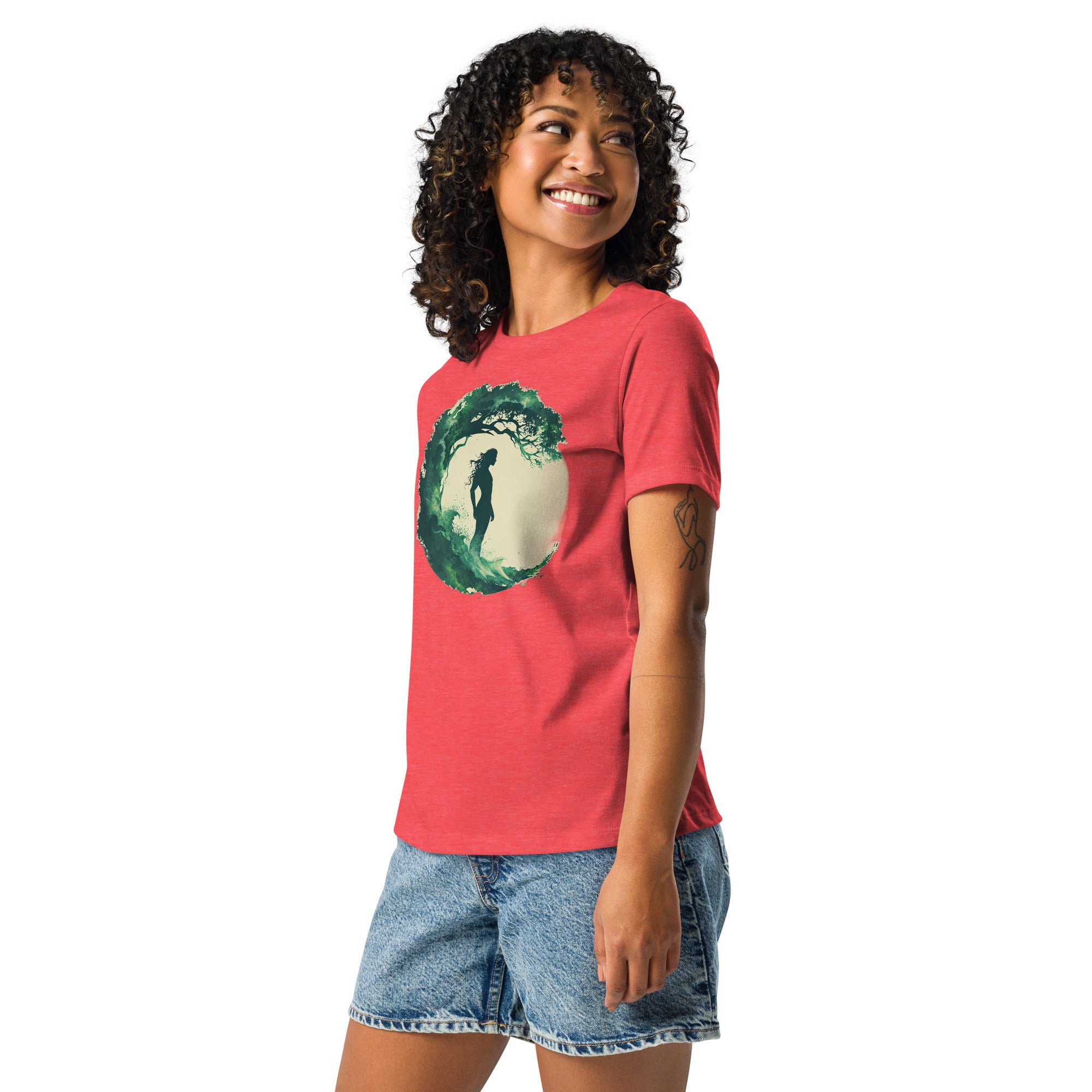 Nature's Embrace Women's Premium Cotton Tee