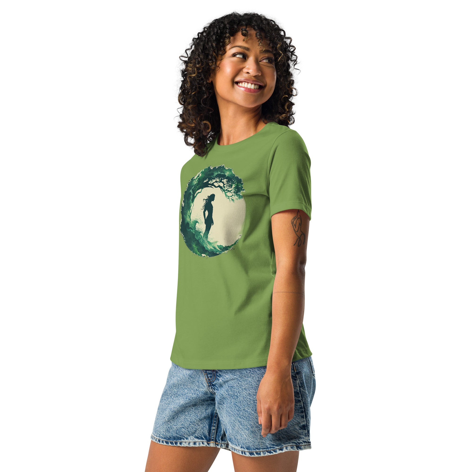 Nature's Embrace Women's Premium Cotton Tee