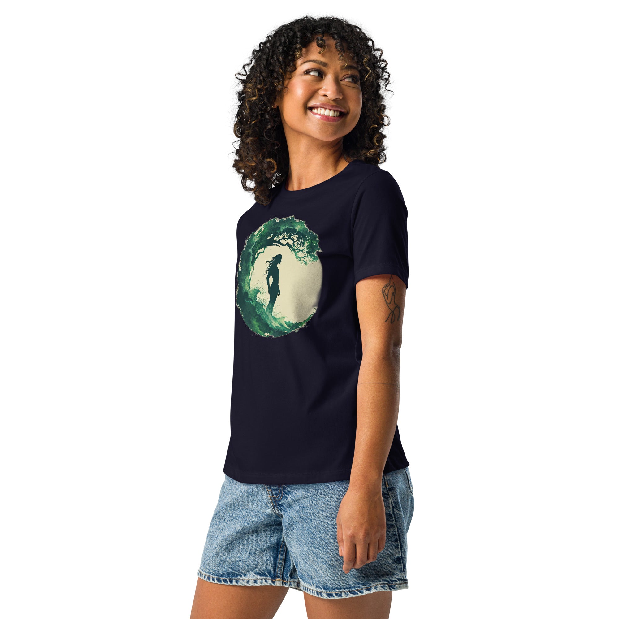 Nature's Embrace Women's Premium Cotton Tee