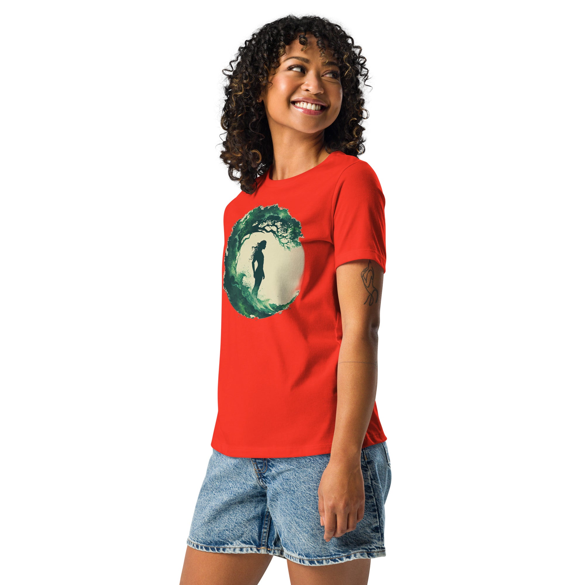 Nature's Embrace Women's Premium Cotton Tee