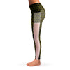 honey comb yoga leggings