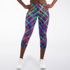 Graffiti Capri Leggings