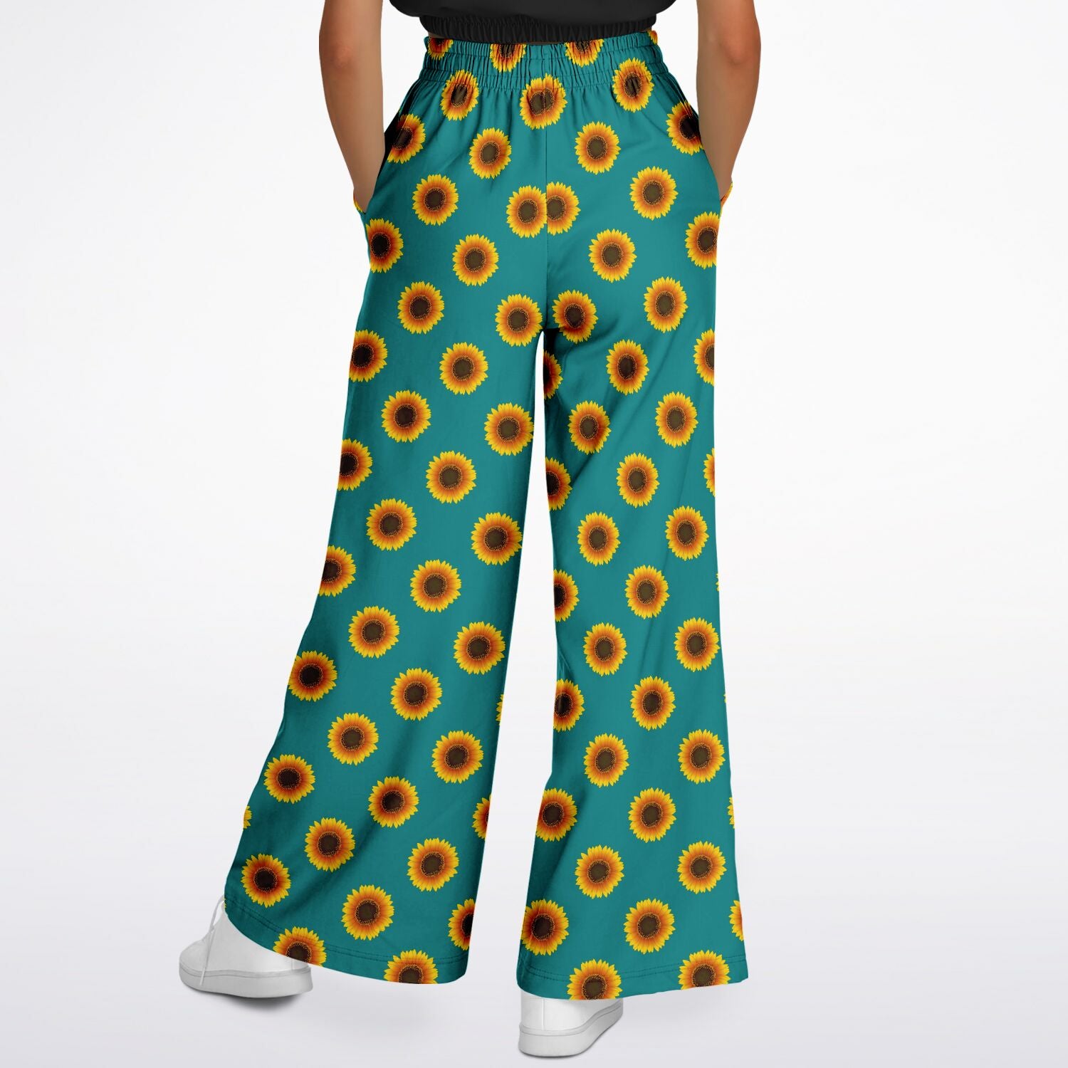 Sun Flower Magic Flared Joggers