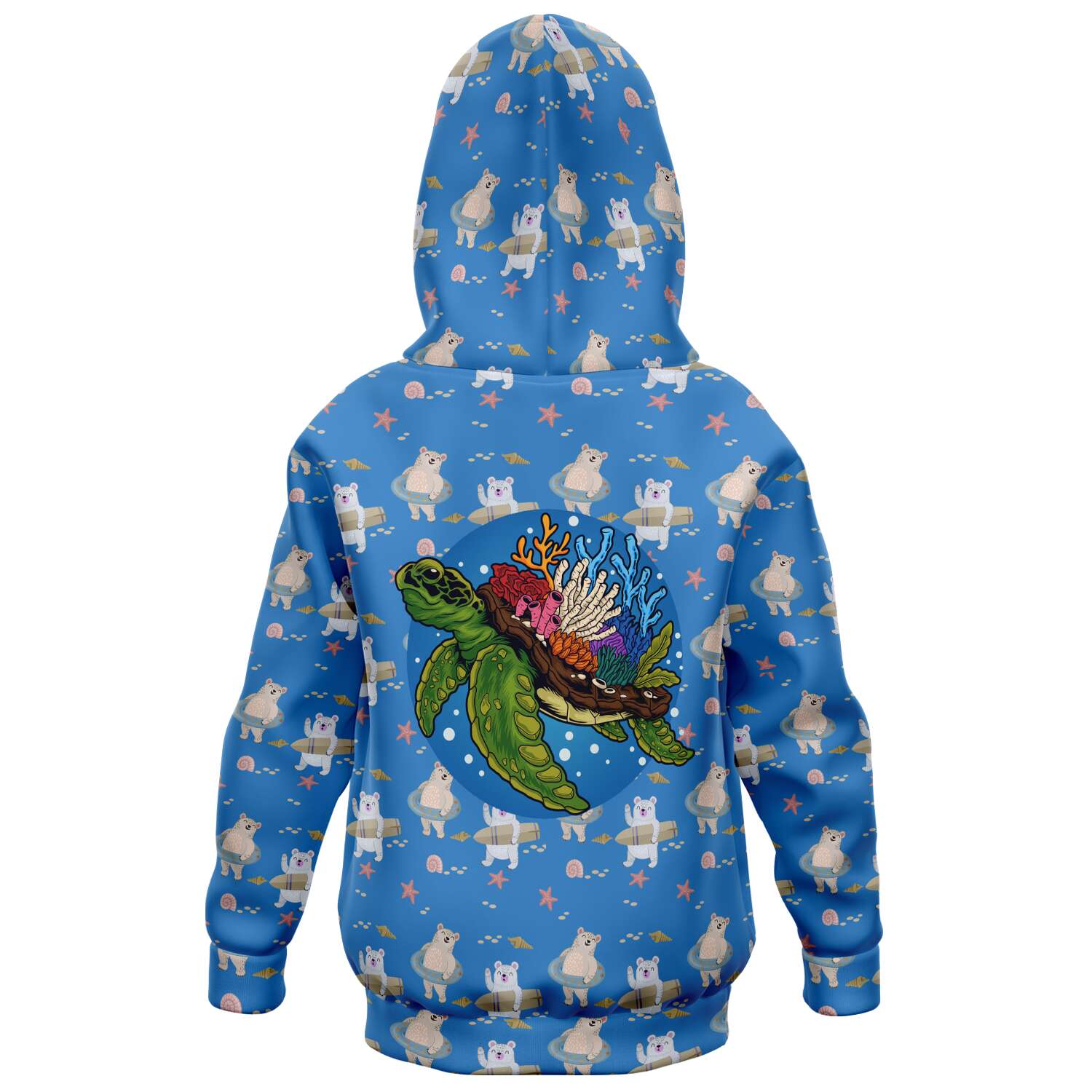 Kids Turtle Surf Hoodie