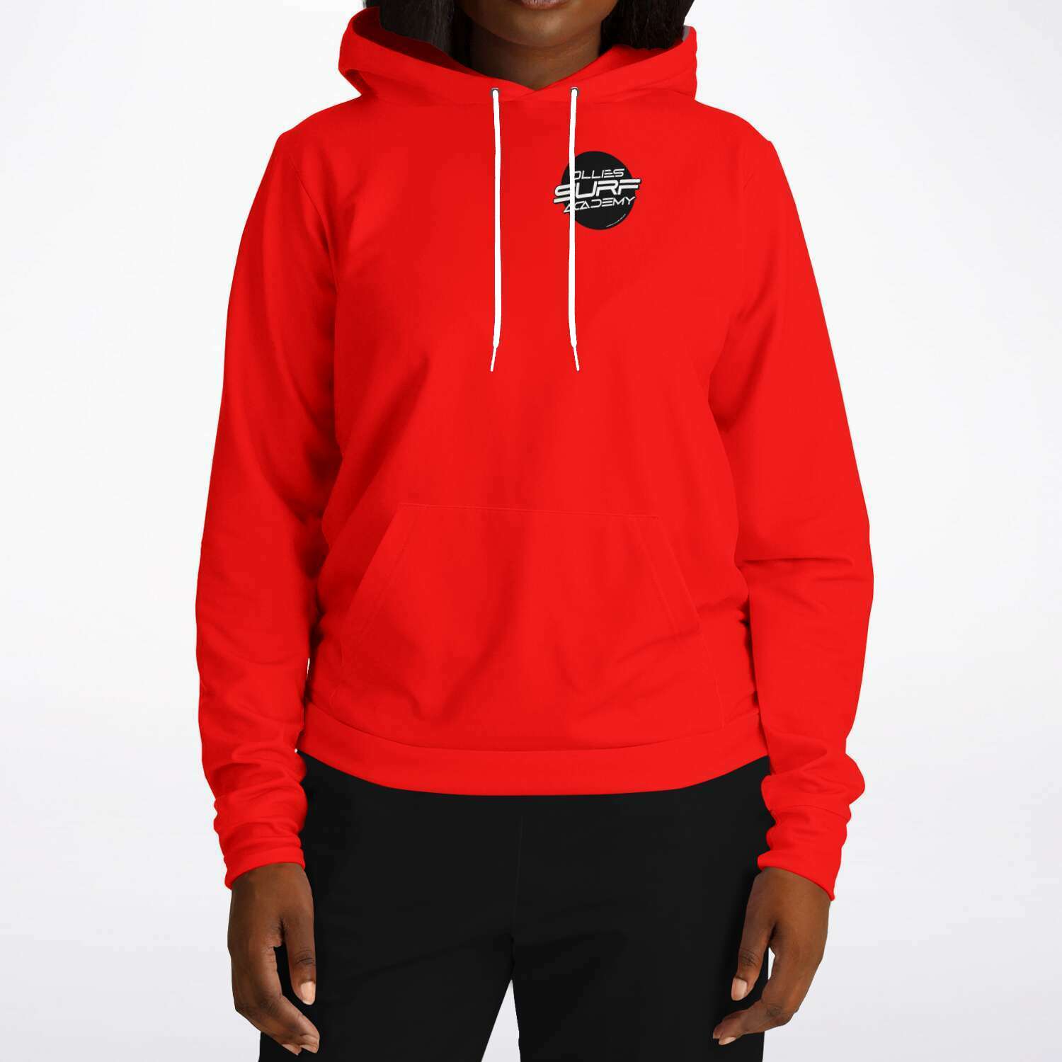 Ollie surf academy Red Adult Hoodie