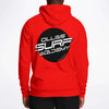 Ollie surf academy Red Adult Hoodie