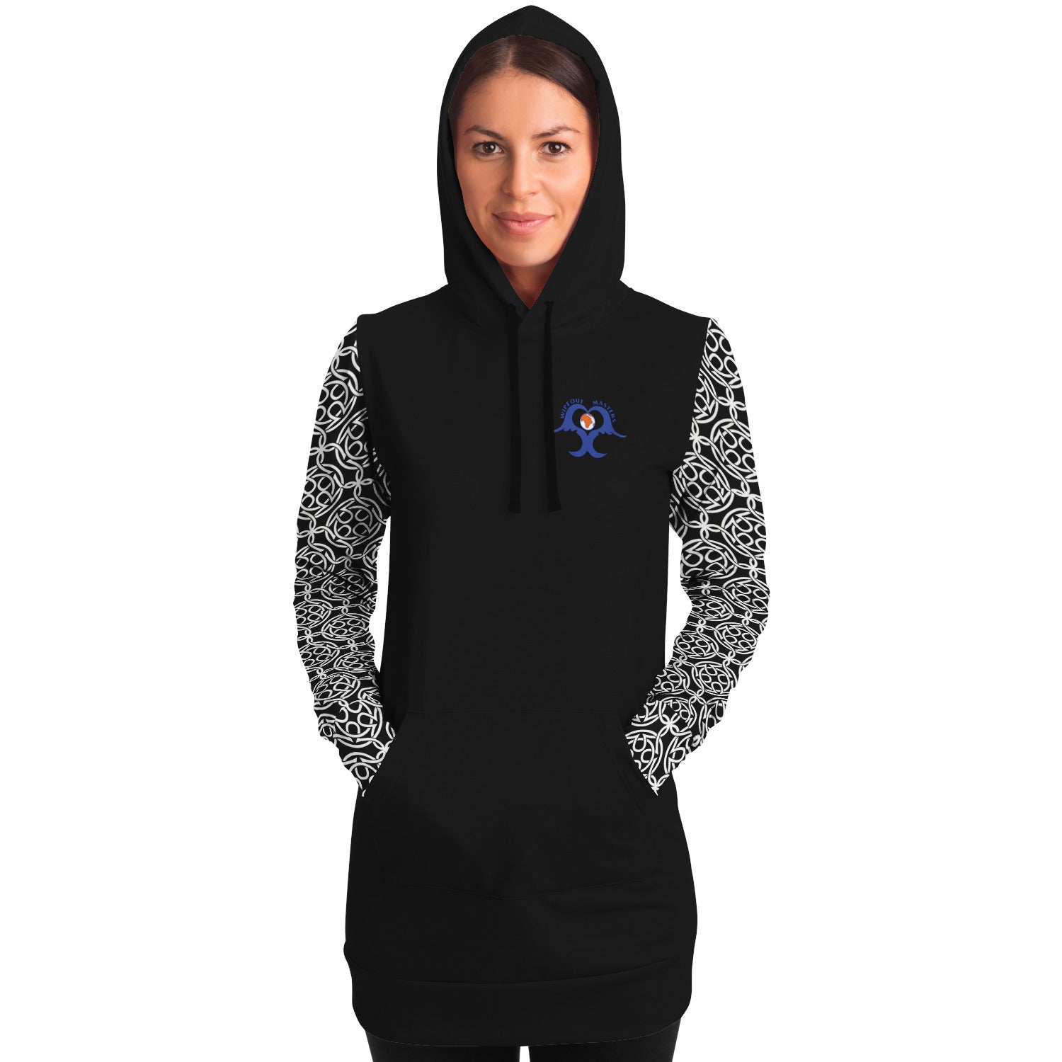 Longline Athletic Surf Hoodie