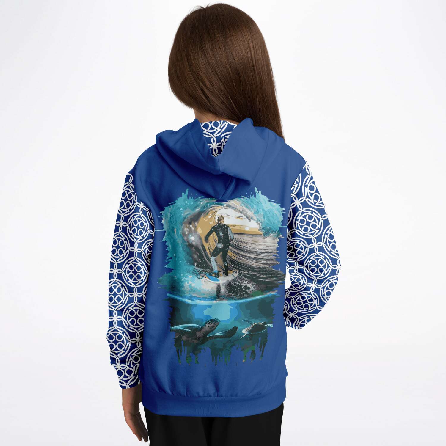 Mother Ocean Girls All Over Print Hoodie