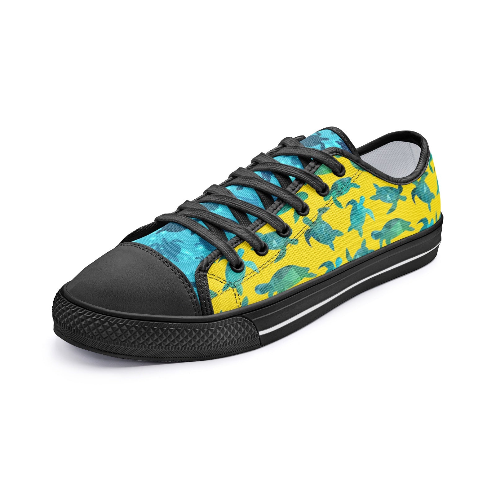 Turtle Low Top Canvas Shoes