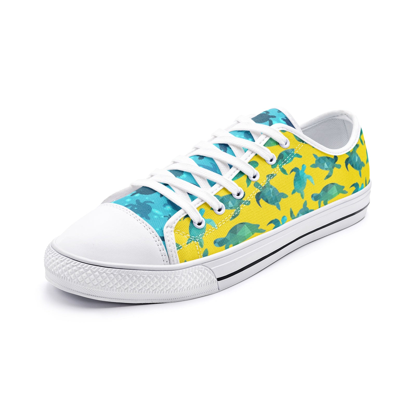 Turtle Low Top Canvas Shoes