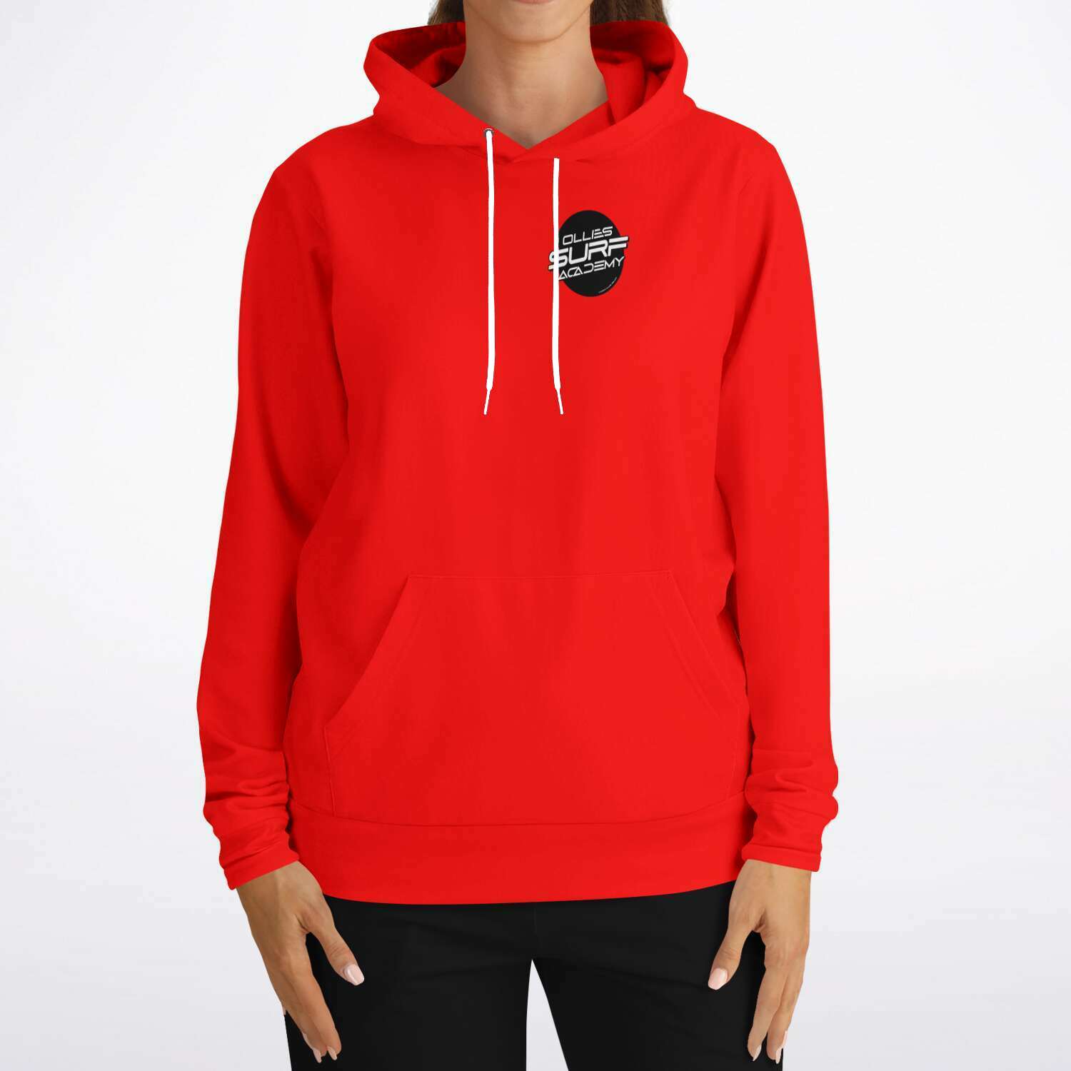 Ollie surf academy Red Adult Hoodie