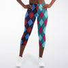 Blue Diamond Capri Leggings