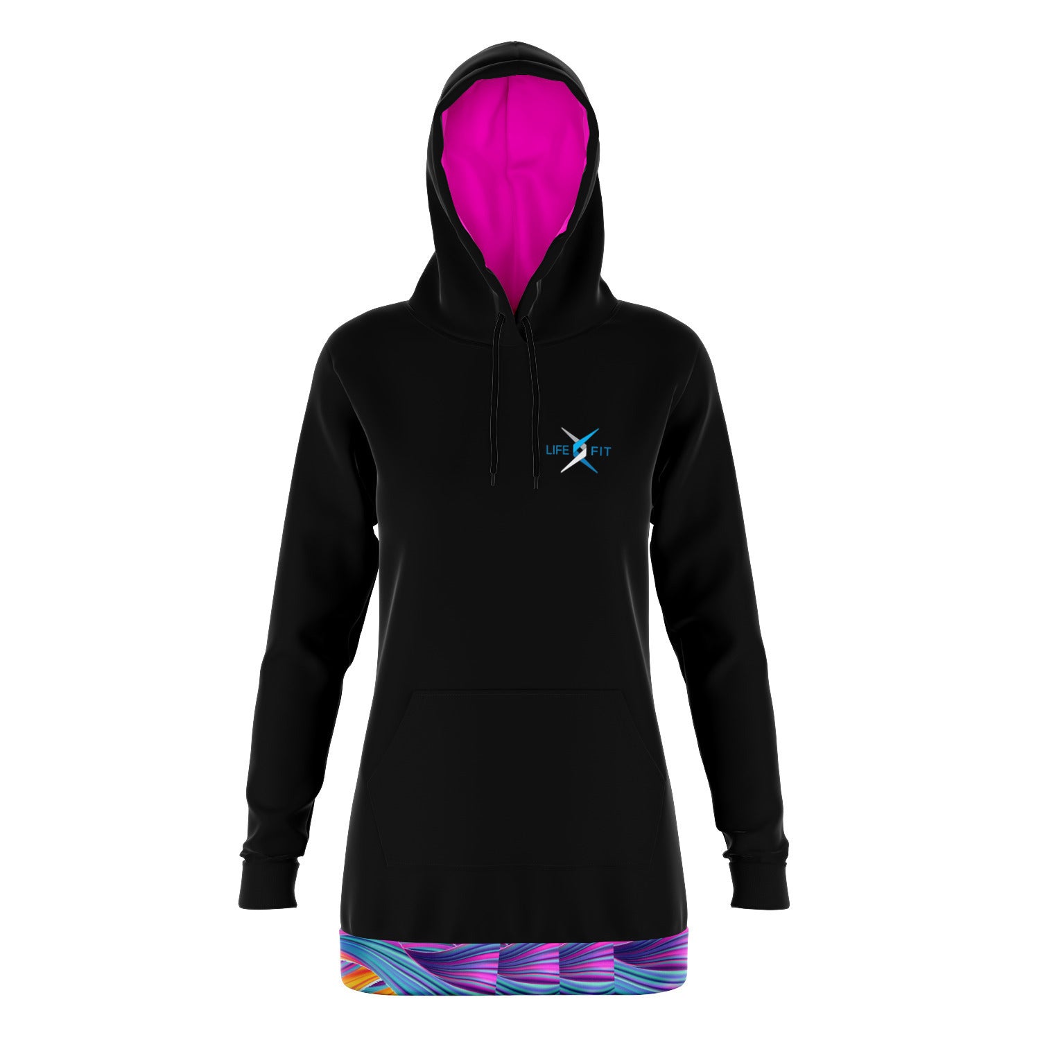 Lifefit longline Hoodie