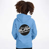 Ollie surf academy Blue Kids Hoodie