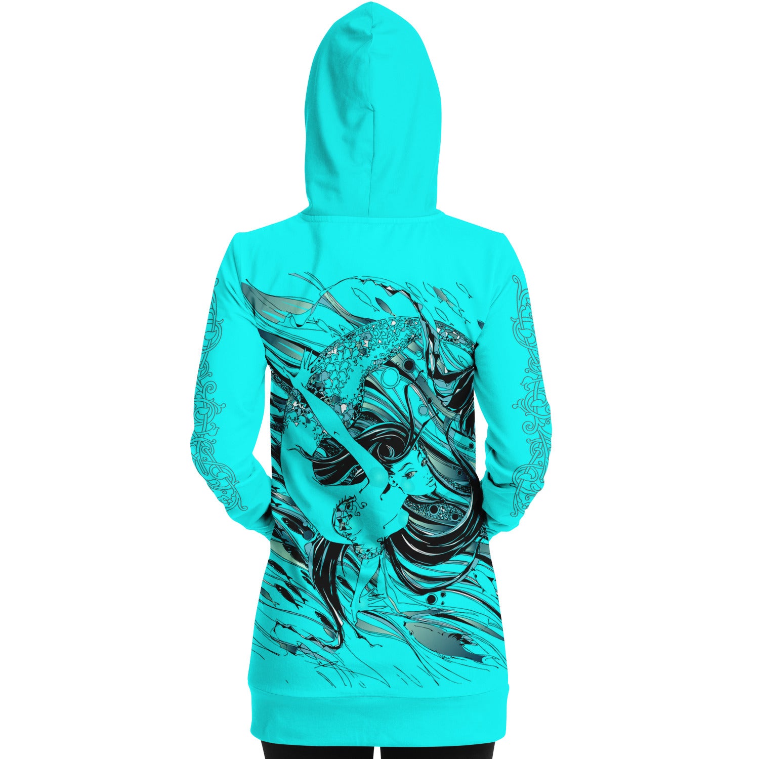 Swimming Mermaid Fashion Hoodie