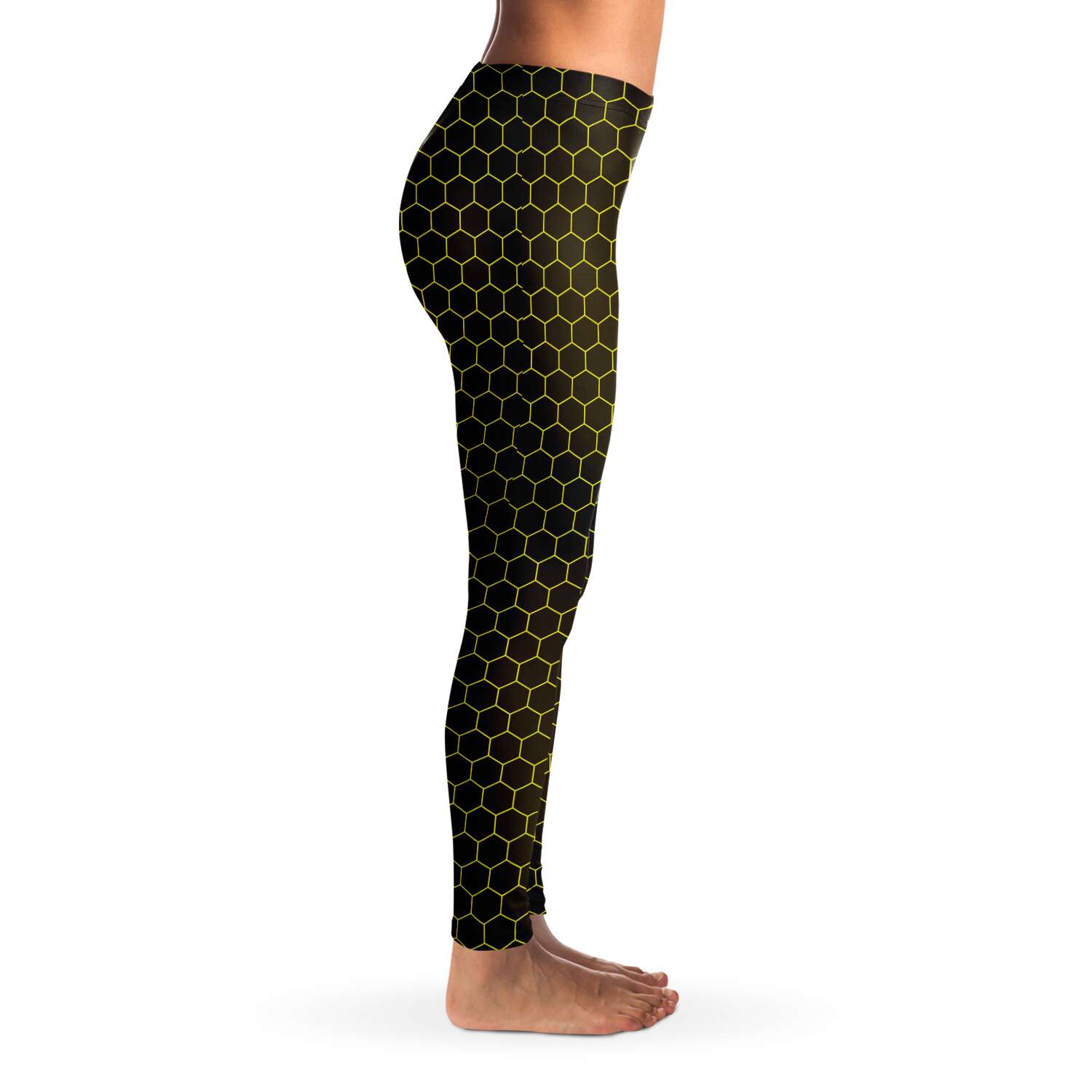 honey comb yoga leggings no pocket