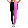 Pink Celtic & Black Leggings