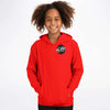 Ollie surf academy Red Kids Hoodie