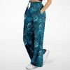 Blue Forest Flared Joggers