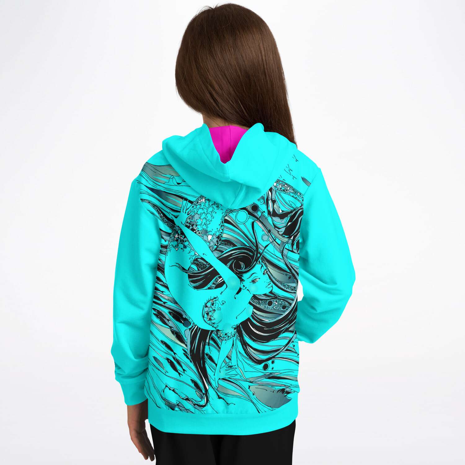 Girls Mermaid Hoodie