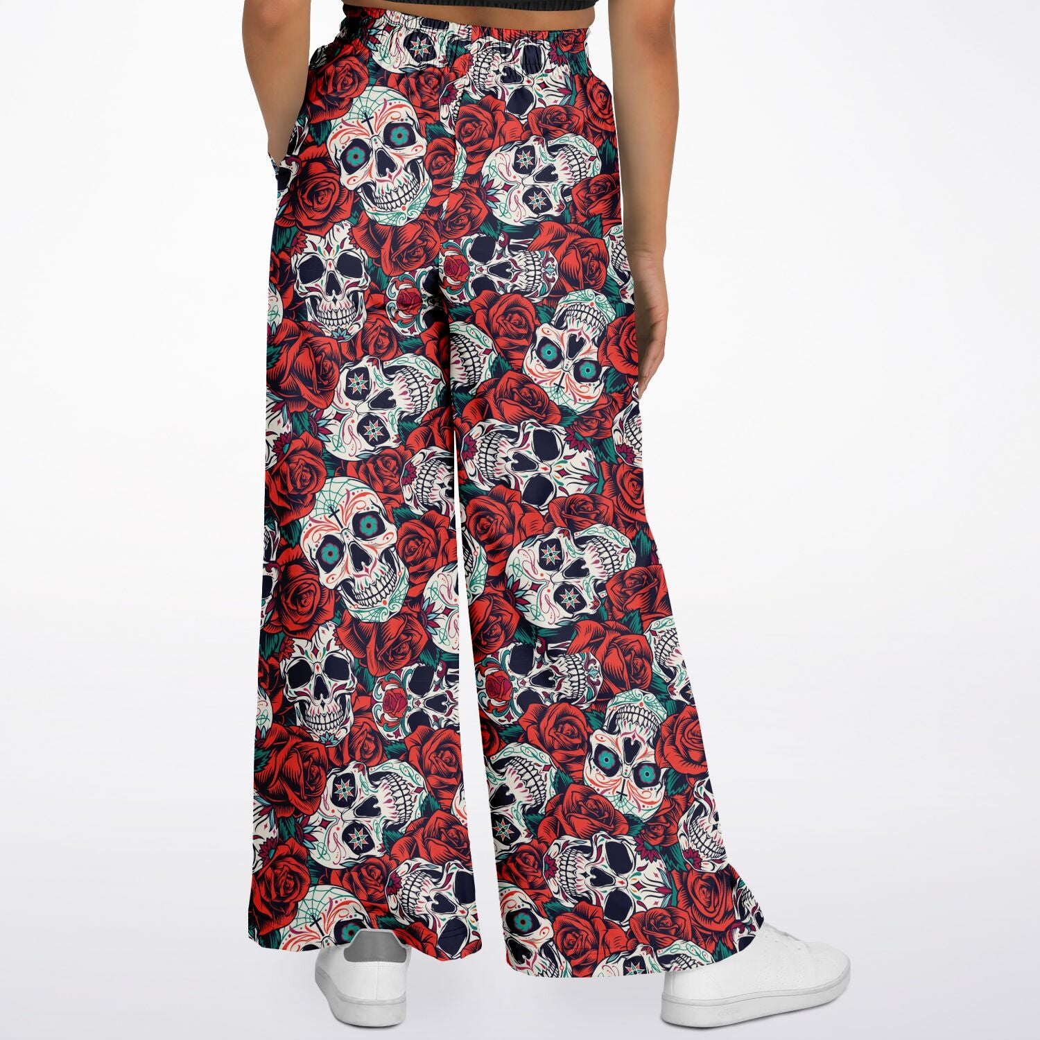 Skulls & Roses Flared Joggers