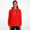 Ollie surf academy Red Adult Hoodie