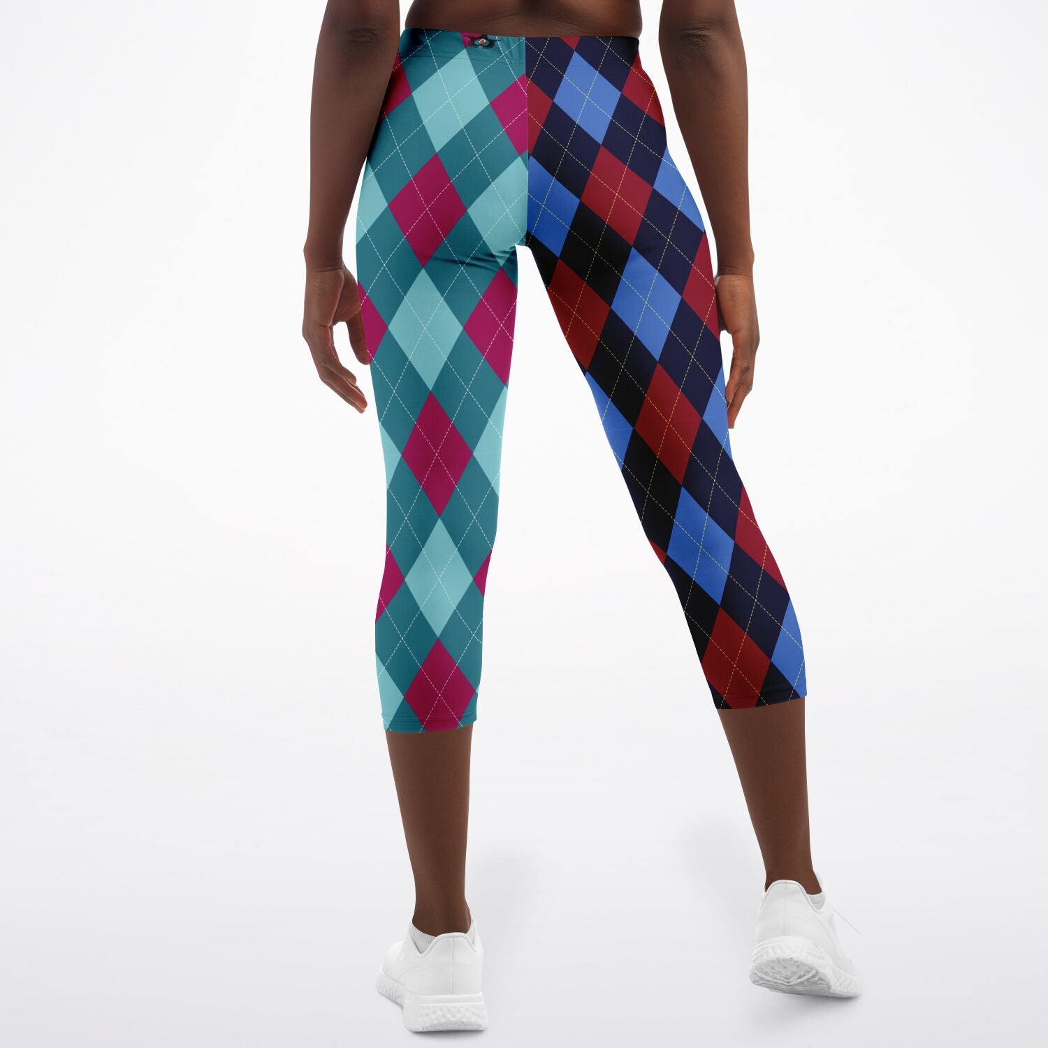 Blue Diamond Capri Leggings