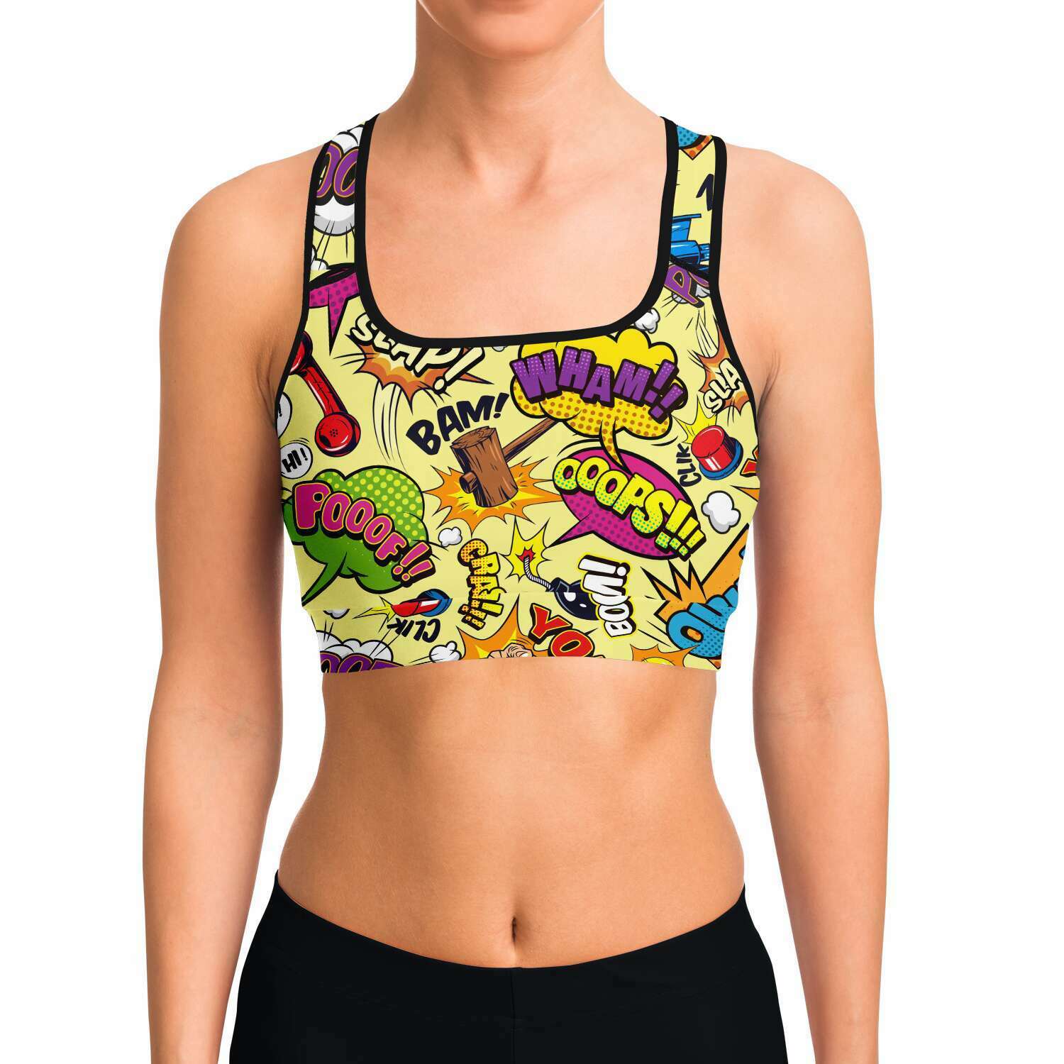 Comic Sports Bra